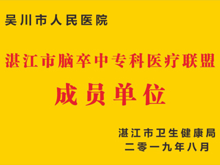 湛江市卒中专科医疗联盟成员单位