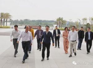 副市长伍华武到我院新院调研