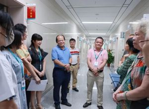 我院组织本院退休老干部进行健康体检
