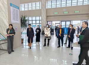 麻章区副区长李倩怡带队到我院考察医院整体搬迁后的运营及发展情况